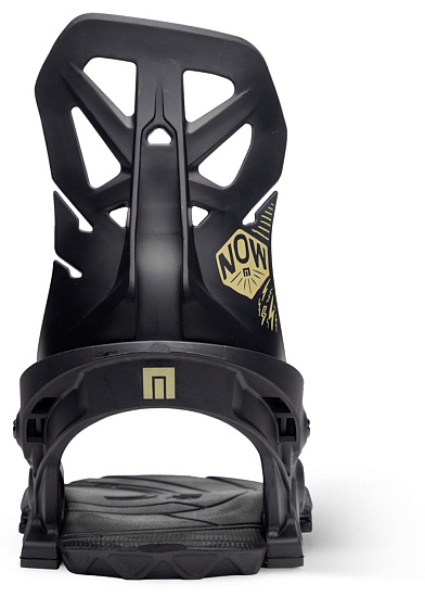 Сноубордические крепления NOW Brigade Black - Фото 2 большая