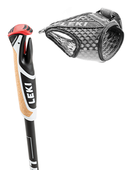 Палки для скандинавской ходьбы Leki Pacemaker Lite Black - Фото 3 большая