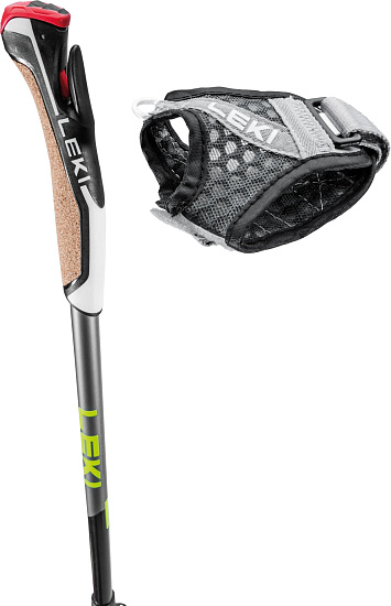 Палки для скандинавской ходьбы Leki Traveller Alu Silver/Yellow - Фото 4 большая