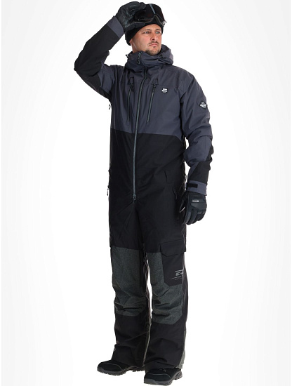 Комбинезон мужской Rehall Jaxx-R Black - Фото 4 большая