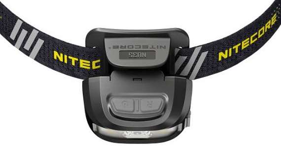 Налобный фонарь Nitecore Nu35 Black - Фото 3 большая
