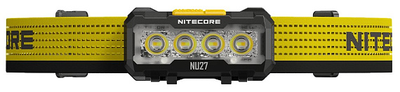 Налобный фонарь Nitecore NU27 Чёрно-жёлтый - Фото 3 большая