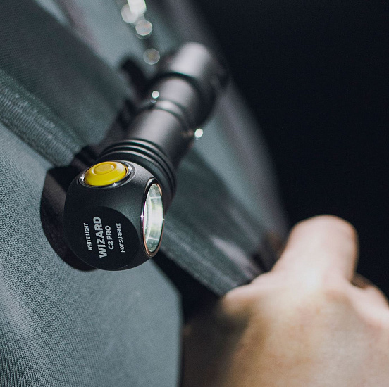 Фонарь Armytek Wizard C2 Pro Magnet USB белый - Фото 5 большая