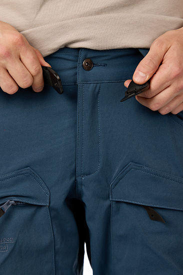 Брюки мужские Klattermusen Gere 3.0 Short Midnight Blue - Фото 8 большая