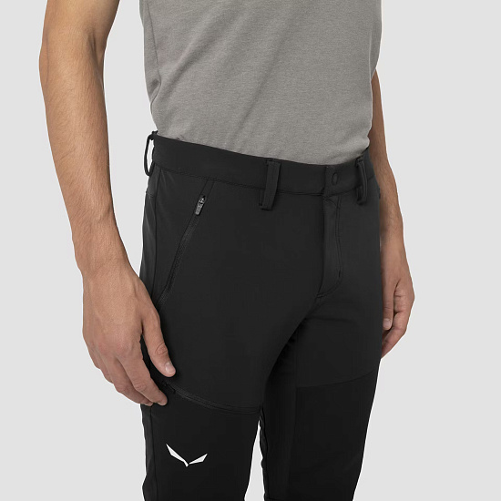 Брюки мужские Salewa Puez Orval 2 Durastretch Black Out - Фото 6 большая