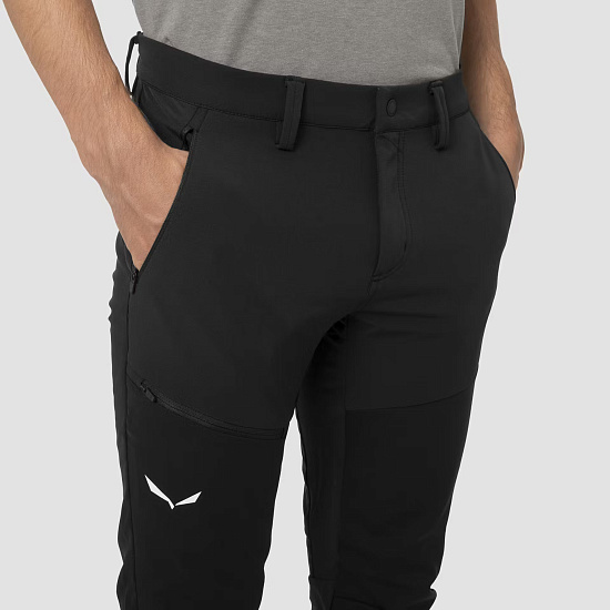 Брюки мужские Salewa Puez Orval 2 Durastretch Black Out - Фото 7 большая