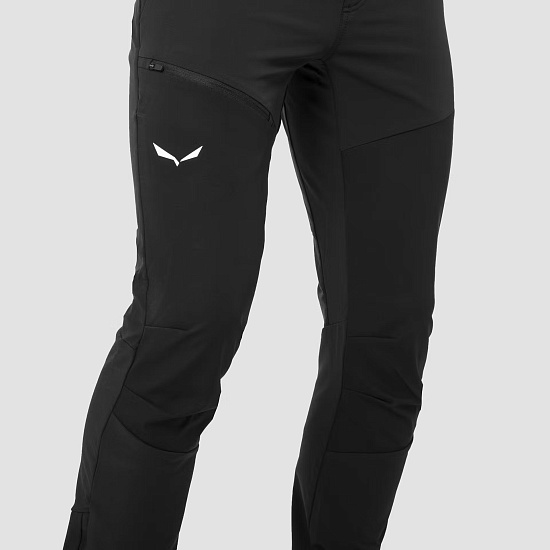 Брюки мужские Salewa Puez Orval 2 Durastretch Black Out - Фото 10 большая