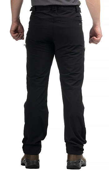 Брюки мужские SMGear Гранит Softshell Black - Фото 5 большая