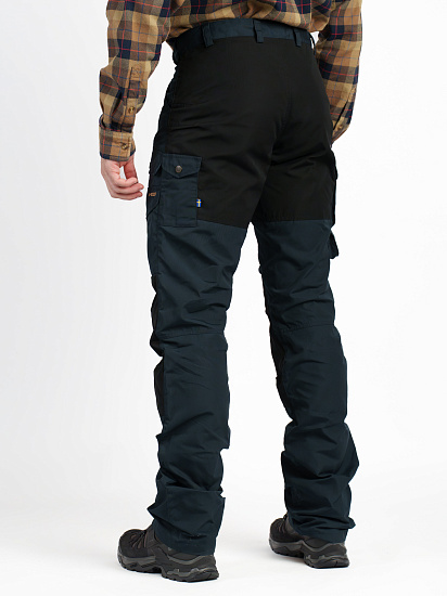 Брюки мужские Fjallraven Barents Pro Winter Dark Navy - Фото 5 большая