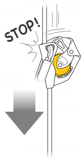 Страховочное устройство Petzl Asap Mobile - Фото 3 большая