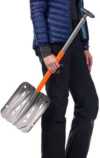 Лопата лавинная Mammut Alugator Pro Light Neon Orange - Фото 5 большая