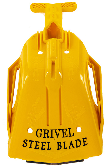 Лопата лавинная Grivel Steel Blade Yellow - Фото 4 большая