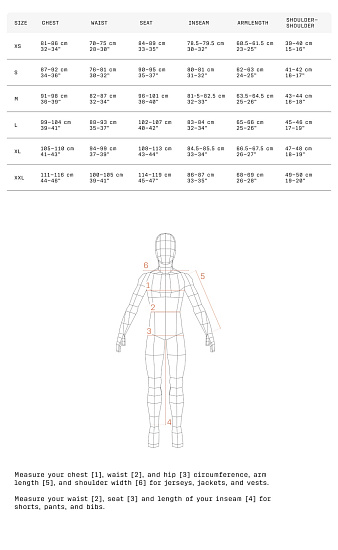Защитные шорты POC Synovia VPD Uranium Black - Фото 6 большая