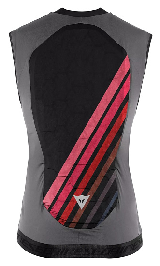 Защитный жилет женский Dainese Flexagon Silver Filigree/Stretch Limo - Фото 1 большая