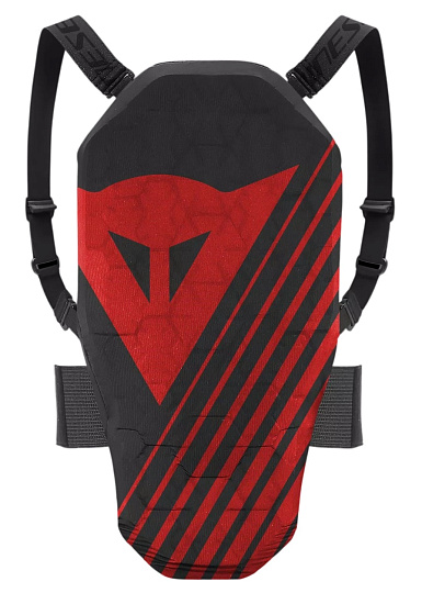 Защита спины детская Dainese Scarabeo Stretch Limo/High Risk Red - Фото 1 большая