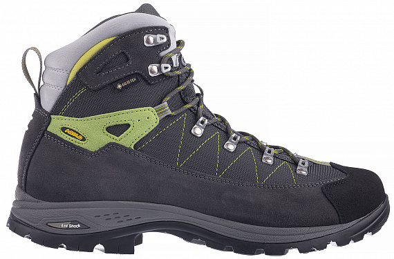 Ботинки мужские Asolo Finder GV MM Graphite/Green Lime - Фото 1 большая