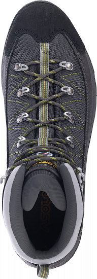 Ботинки мужские Asolo Finder GV MM Graphite/Green Lime - Фото 3 большая