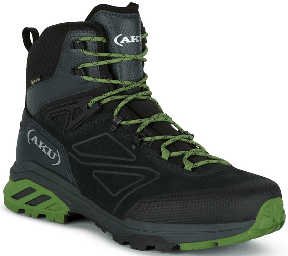 Ботинки мужские AKU Reactive Gtx Dark Grey/Green - Фото 5 большая
