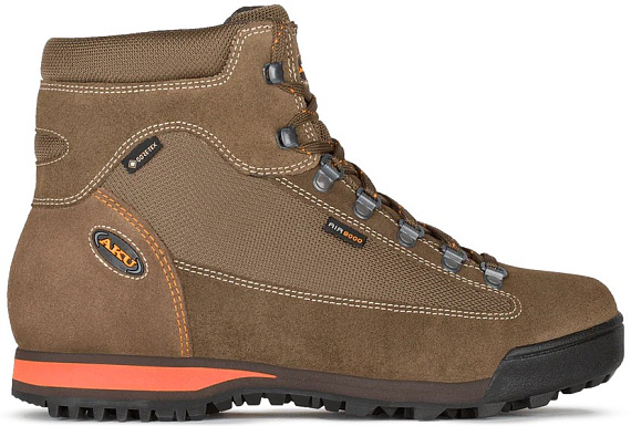 Ботинки мужские AKU Slope Micro Gtx Light Brown/Orange - Фото 1 большая