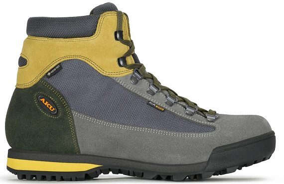 Ботинки мужские AKU Slope Original Gtx Grey/Mustard - Фото 1 большая