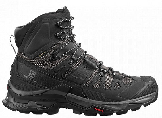 Ботинки мужские Salomon Quest 4 Gtx Magnet/Black/Quarry - Фото 1 большая