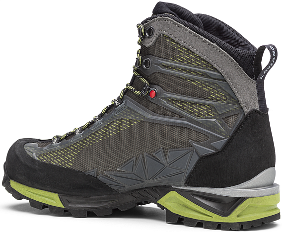 Ботинки мужские Kayland Rocket Gtx Olive Lime - Фото 4 большая