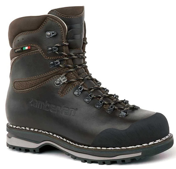 Ботинки мужские Zamberlan 1030 Sella NW Gtx RR Waxed Dk Brown - Фото 2 большая