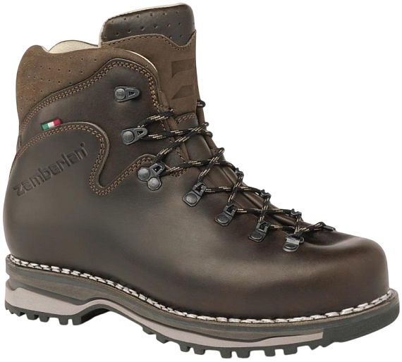 Ботинки мужские Zamberlan 1023 Latemar Nw Waxed Dk Brown - Фото 4 большая