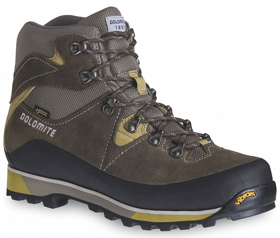 Ботинки Dolomite Zermatt Gtx Dark Brown/March Green - Фото 1 большая
