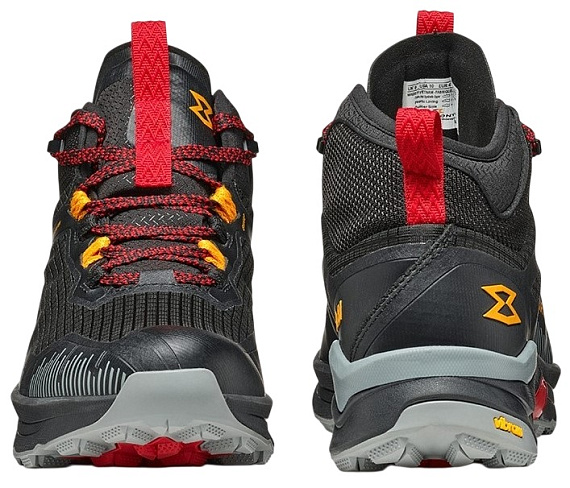 Ботинки мужские Garmont 9.81 Engage Mid Gtx Black/Garmont Orange - Фото 3 большая