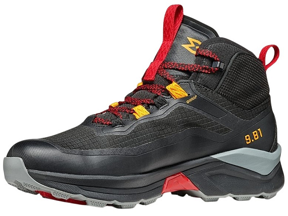 Ботинки мужские Garmont 9.81 Engage Mid Gtx Black/Garmont Orange - Фото 5 большая