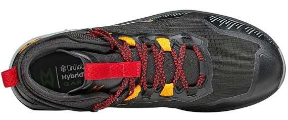 Ботинки мужские Garmont 9.81 Engage Mid Gtx Black/Garmont Orange - Фото 7 большая