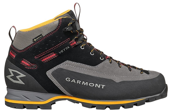 Ботинки мужские Garmont Vetta Evo Gtx Black/Garmont Orange - Фото 1 большая
