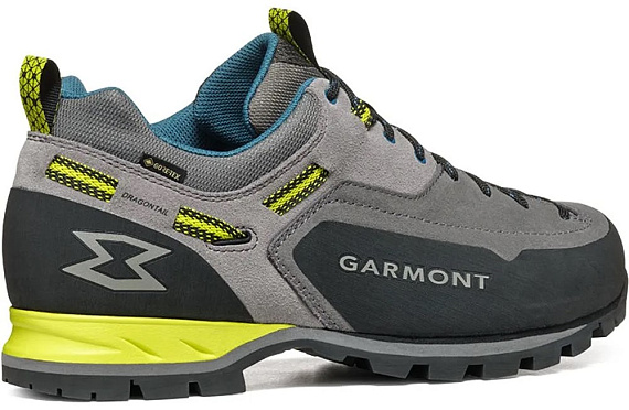 Ботинки мужские Garmont Dragontail Mnt Evo Gtx December Grey/Primerose Green - Фото 3 большая