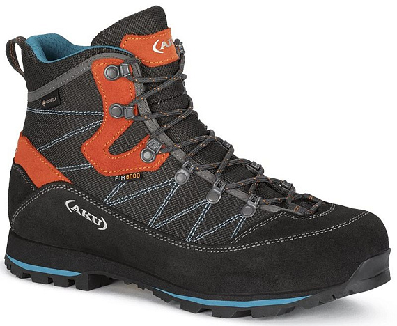 Ботинки мужские AKU Trekker Lite III Gtx Dark Grey/Orange - Фото 2 большая