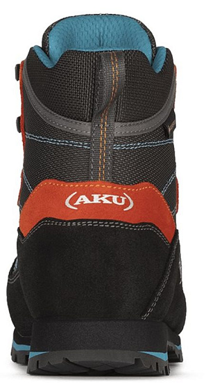 Ботинки мужские AKU Trekker Lite III Gtx Dark Grey/Orange - Фото 4 большая