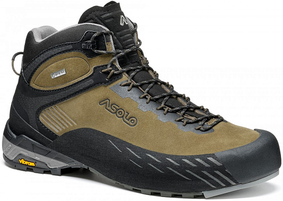 Ботинки мужские Asolo Eldo Mid Lth GV MM Truffle - Фото 7 большая