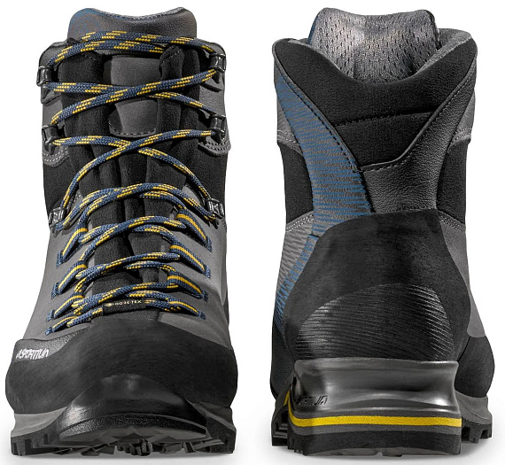 Ботинки мужские La Sportiva Trango Trk Leather Gtx Carbon/Alpine - Фото 5 большая