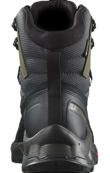 Ботинки мужские Salomon Quest Element Gtx Black/Deep Lichen Green/Olive Night - Фото 3 большая