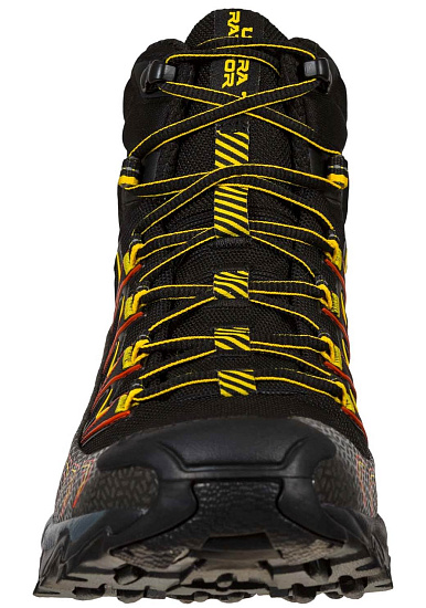 Ботинки мужские La Sportiva Ultra Raptor II Mid GTX Black/Yellow - Фото 4 большая