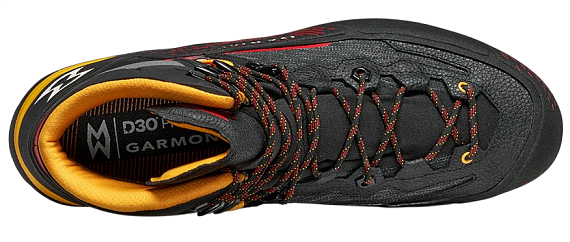 Ботинки мужские Garmont Hexagon Gtx Black/Garmont Orange - Фото 2 большая