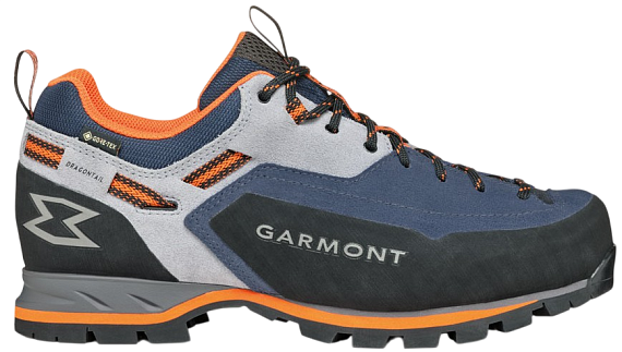 Ботинки мужские Garmont Dragontail Mnt Evo Gtx Insigna Blue/Frost Grey - Фото 1 большая
