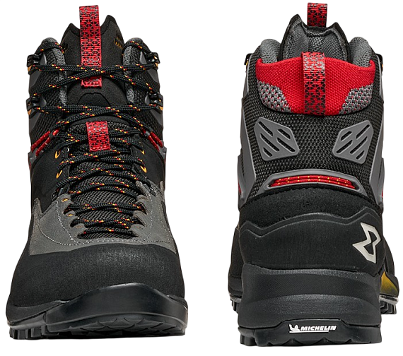 Ботинки мужские Garmont Akron Mid Gtx Black/Garmont Orange - Фото 4 большая