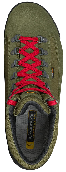 Ботинки мужские AKU Slope Micro Gtx Military Green/Red - Фото 2 большая