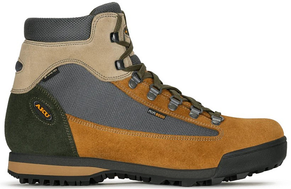 Ботинки мужские AKU Slope Original Gtx Grey/Rusty Brown - Фото 1 большая