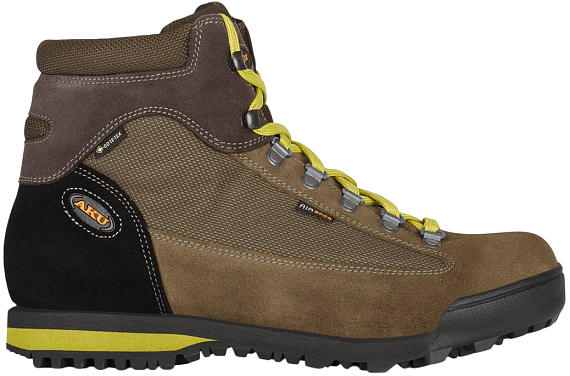 Ботинки мужские AKU Slope Original Gtx Mud/Green - Фото 1 большая