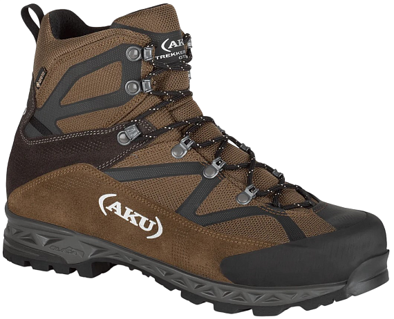 Ботинки мужские AKU Trekker Pro II Gtx Brown/Black - Фото 5 большая