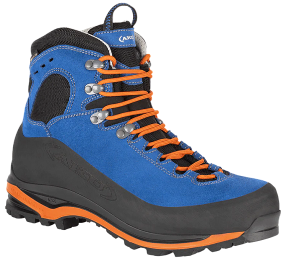 Ботинки мужские AKU Superalp V-Light Gtx Blue/Orange - Фото 2 большая