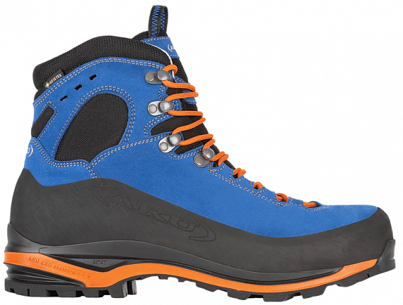 Ботинки мужские AKU Superalp V-Light Gtx Blue/Orange - Фото 1 большая