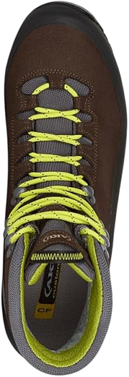 Ботинки мужские AKU Superalp V-Light Gtx Earthbrown/Lime - Фото 3 большая